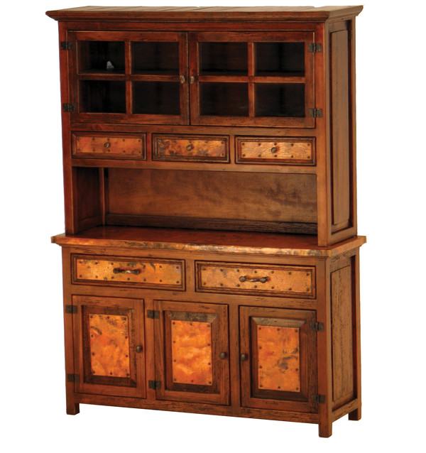 Weston Copper Buffet & Reclaimed Wood Hutch