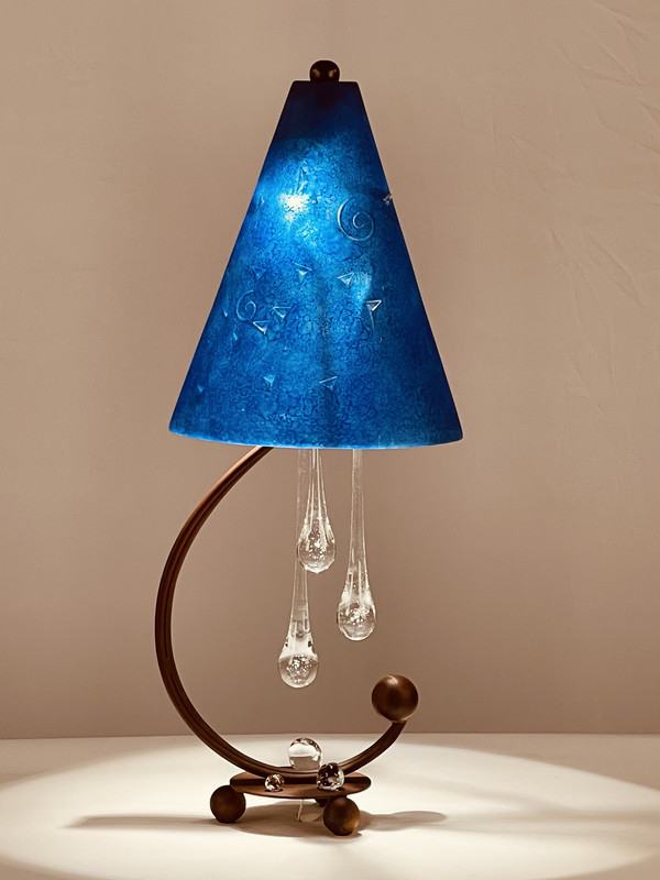 Merlin Azul Table Lamp