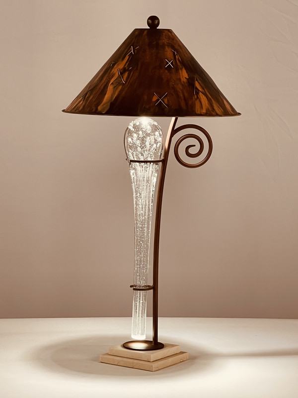 Lamp De Earl Metal X Table Lamp