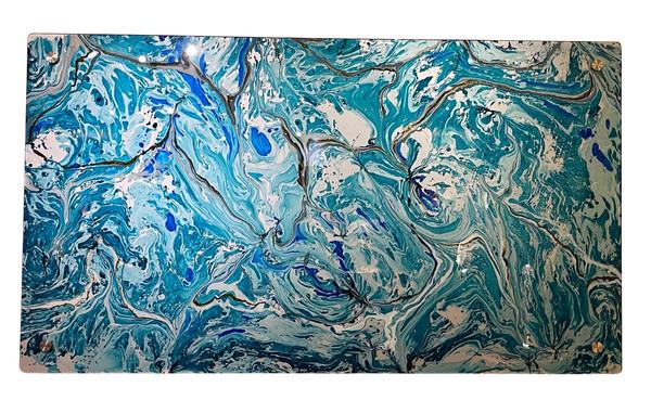 Space Glass Wall Art