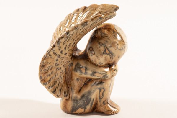 Dreaming Angel - Antique White