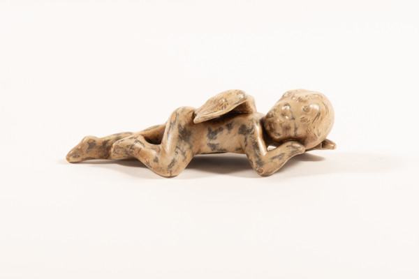 Angel Mini Sleeping - Antique White