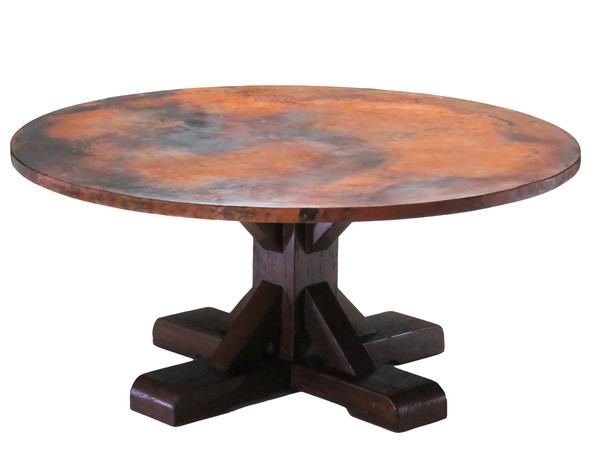 Big Sur Copper Dining Table (54")