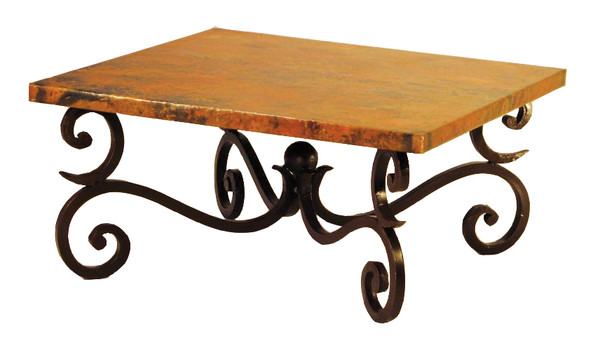 Bixby Copper Coffee Table