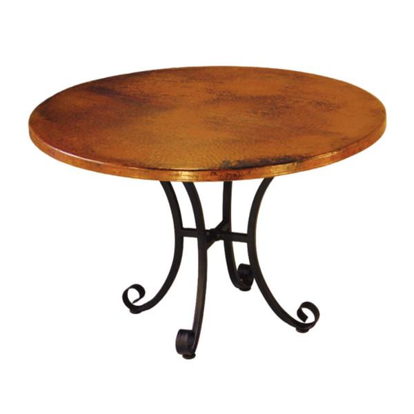 Oceana Round Copper Dining Table (42")