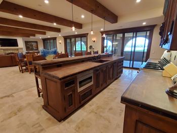 Custom Design Old World Kitchen