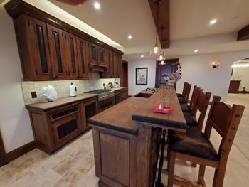 Custom Design Old World Kitchen