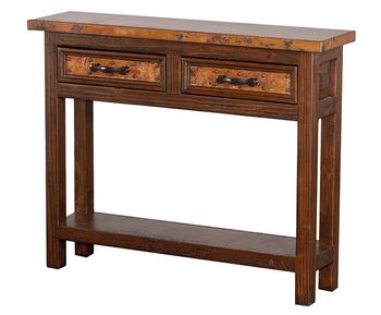 Custom Copper 2-Drawer Paloma Console