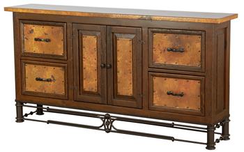 Custom Copper Buffet