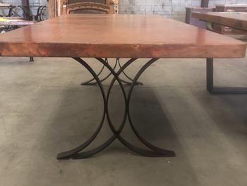 Custom Copper Dining Table