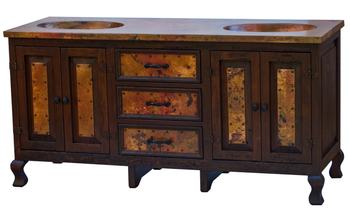 Custom Copper Vanity