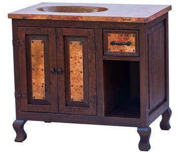 Custom Copper Vanity