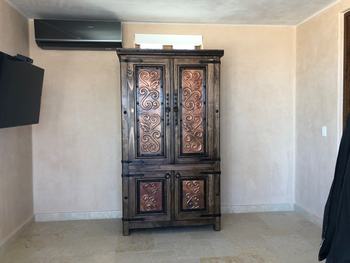 Stamped Copper Armoire