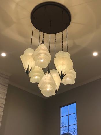 Luxor Natural Light Up & Light Down - Custom Design & Canopy