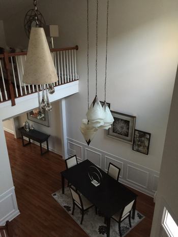 Luxor Natural in Set of Three & Camelot Natural Chandelier