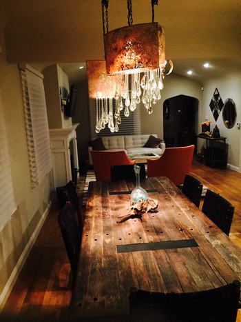 Sura Amber Chandelier - Set of Three