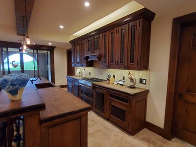 Image #103 - Custom Design Old World Kitchen