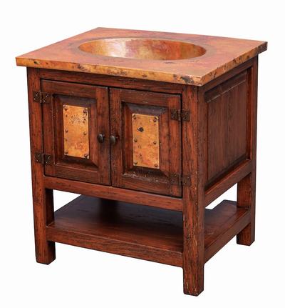 Image #131 - Custom Copper Vanity
