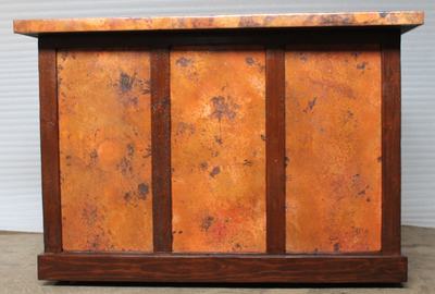 Image #2 - Hammered Copper Bar - Front Side