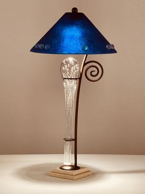 Image #1 about Lamp De Earl Azul Table Lamp