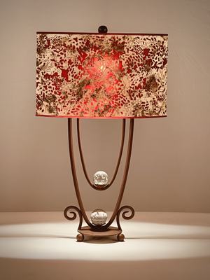 Image #1 about Sura Garnet Table Lamp
