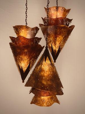 Image #1 about Luxor Amber Chandelier