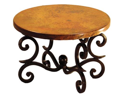 Image #1 about Bixby Copper End Table (22")