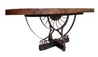 Image #1 about Sunrise Racetrack Oval Copper Dining Table (72" x 42")