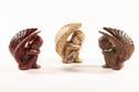 Image #1 about Angel Mini Dreaming - Antique White - Shown: Angel Mini Dreaming in Rojo, Antique and Ox. EACH SOLD SEPARATELY