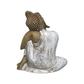 Image #2 about Buddha Relaxing - White Wash (Small)