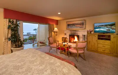Image about Ocean View Fireplace Rooms : Room 21