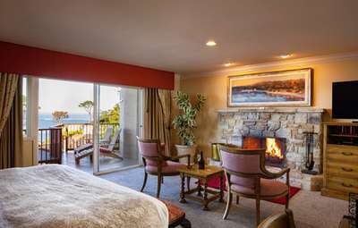 Image about Ocean View Fireplace Rooms : Room 27