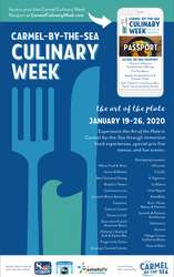 Carmel-by-the-Sea Culinary Week - January 19-26, 2020