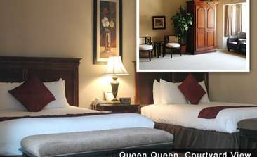 Image about Queen Queen Overlooking The Courtyard