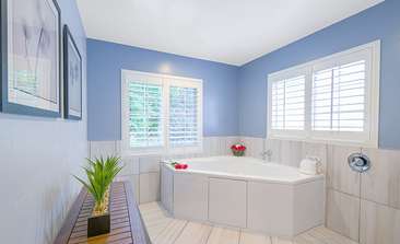 Image about Premium guestroom bathroom.