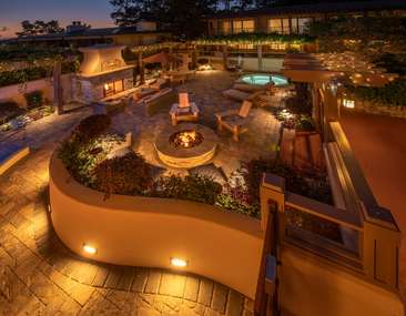 Image about Evening in the Outdoor Patio