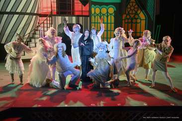 Image about PacRep's The Addams Family Musical at the Outdoor Forest in 2023. Photo credit DMTImaging