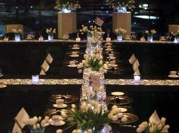 Dinner in the Theater Lobby