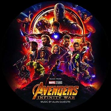 Avengers: Infinity War - Picture Disc Vinyl ~ Film Music by Alan Silvestri