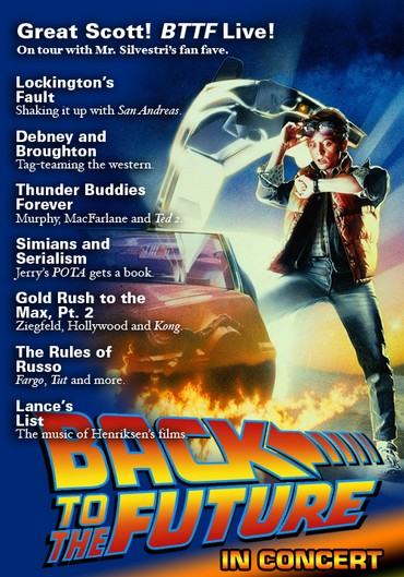 Image about Film Score Monthly cover features Back To The Future In Concert