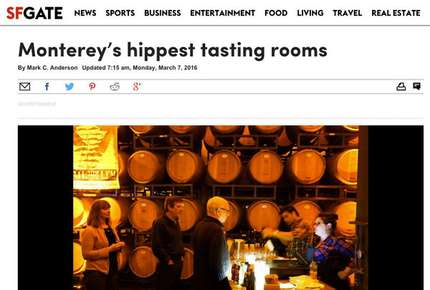Image about One of Monterey's "hippest tasting rooms"