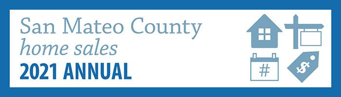 Infographic: San Mateo County Home Sales | 2021 Annual