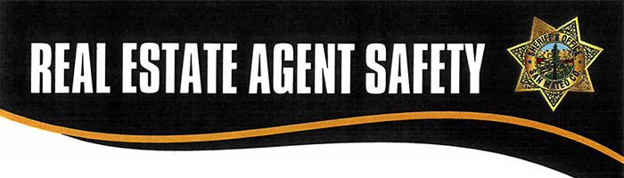 Real Estate Agent Safety | San Mateo County Sheriff's Office.