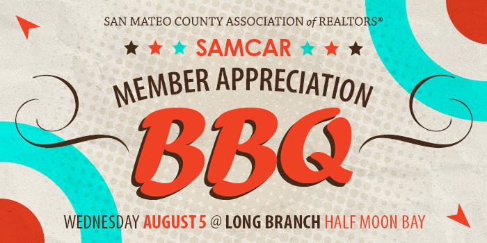 2026 SAMCAR Member Appreciation BBQ | Wednesday, August 5 | Long Branch Half Moon Bay