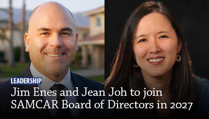 Meet your Newest SAMCAR Directors: Jim Enes and Jean Joh