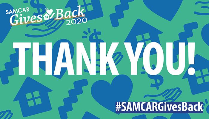 SAMCAR Gives Back 2020 | THANK YOU! | #SAMCARGivesBack