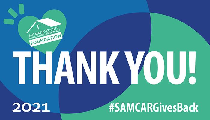 SAMCAR Foundation | Thank you! | 2021 | #SAMCARGivesBack