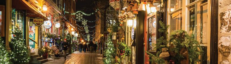 Christmas Markets of Montreal and Quebec City