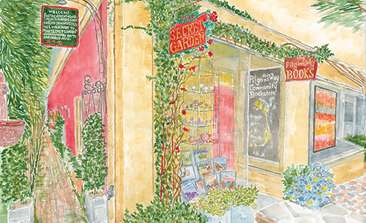Image about A Bookstore and Garden for the Adventurous at Heart