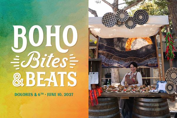Boho Bites & Beats - Thursday, June 10 from 6:00-9:00pm / VIP 5:30pm